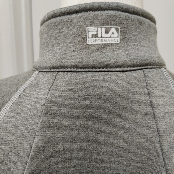 Fila Sport Gray Zip-up Jacket - Picture 3 of 8